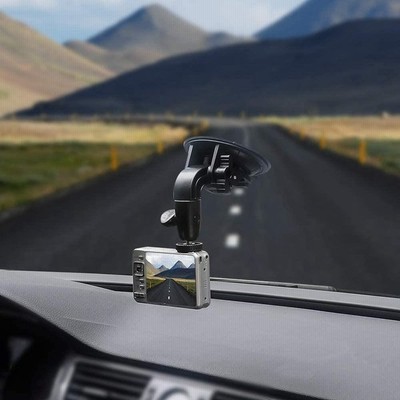 ゴープロ Gopro 360度回転 大型90mm吸盤式カメラスタンド 1 4ネジ 車載カメラマウント アクションカメラに 通販 Lineポイント最大 Get Lineショッピング