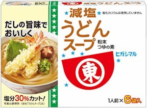 ヒガシマル醤油 減塩うどんスープ6P×5個