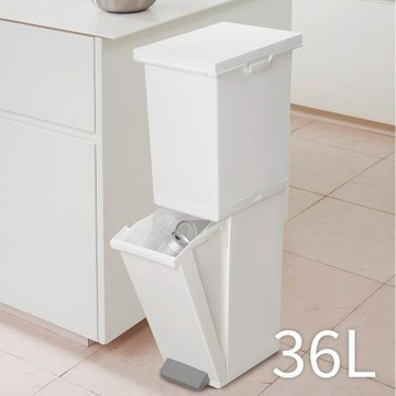 TONBO NEO系列踩踏式雙層分類垃圾桶 36L