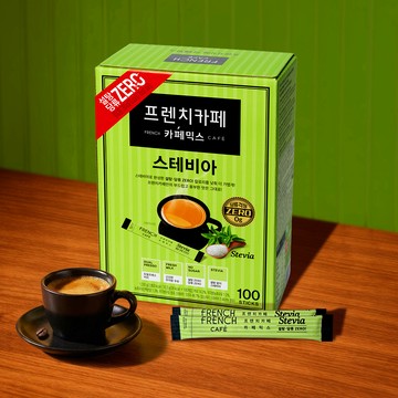 NAMYANG French Cafe Stevia Instant Coffee Mix 100T