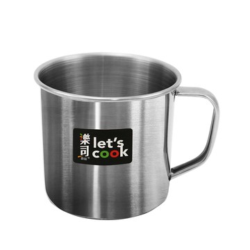 一品川流 【UdiLife】樂司 / 304不鏽鋼口杯-無蓋-7cm-1入 (小杯 / 280ml)