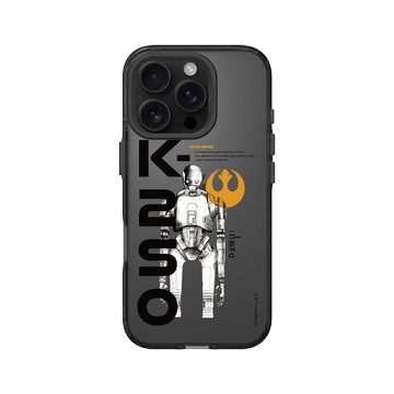 iPhone 16 Pro Clear 酷墨灰 - 迪士尼-星際大戰 Star Wars - K2SO 2-俠盜一號