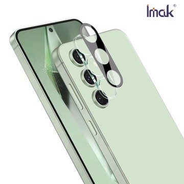 Imak 艾美克 SAMSUNG 三星 Galaxy S24 FE 鏡頭玻璃貼(一體式)(曜黑版)