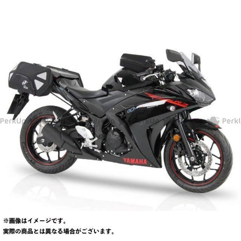 yzf-r25 yzf-r3 キャリア\u0026トップケース【car-r25-a】取り付けは簡単です