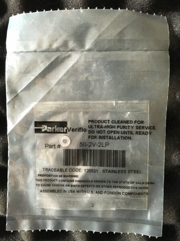 美國原裝Parker 1/8 不銹鋼 密封 墊片 50-2 V-2LP 波浪 重復使用