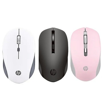 HP 惠普 S1000plus 無線靜音滑鼠(靜音滑鼠/多檔滑鼠/光學滑鼠/舒適)粉色