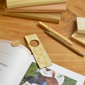 好心情書籤夾 表情自己畫