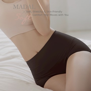 【EnamoR】莫代爾 | 雙層收腰包覆高腰美體褲【高腰】/舒適 透氣 提臀 顯瘦 日常百搭 女生內褲 洋裝