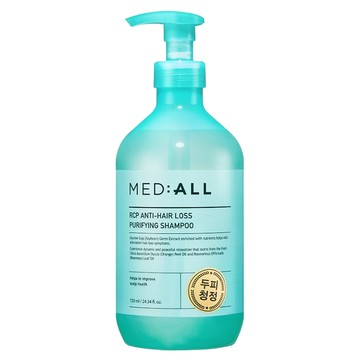 MEDALL 淨化油性頭皮洗髮精 720ml 控油蓬鬆 深層清潔 家庭號  1瓶
