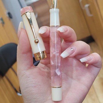 🌟臺灣出貨🌟金豪世紀100撞色鋼筆支持自定義感謝筆友美手圖 鋼筆 文具 好寫的筆