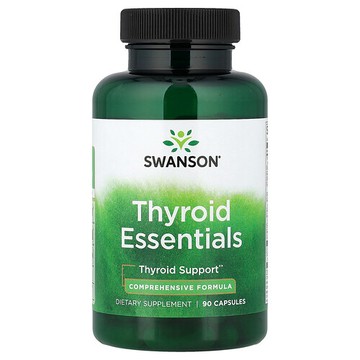 Swanson Vitamins, 甲狀腺必需配方，90 粒膠囊