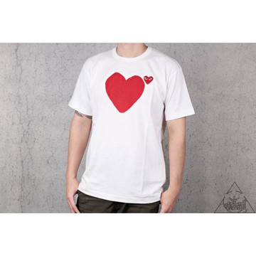 【HYDRA】Comme Des Garcons with Red Heart Tee 雙面 愛心 短T【CDG07】
