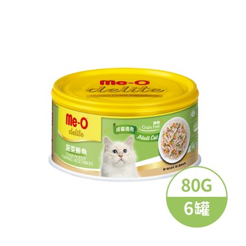 咪歐小確幸貓罐-蔬菜鮪魚80G*6