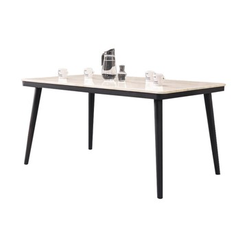 【H&D東稻家居】5尺石面餐桌(THY2-04393)