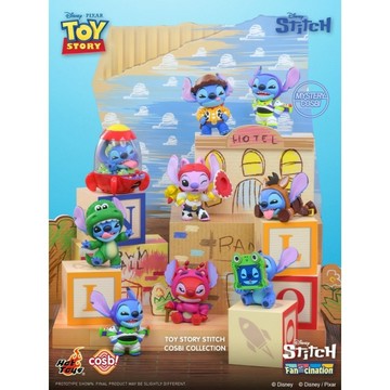 迪士尼Disney 史迪奇 玩具總動員裝扮 Q版公仔盲盒(隨機出貨)【拆封不退】