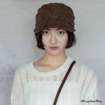 [兩件990]麂皮報童帽 PizzaCutFive PCF253630001