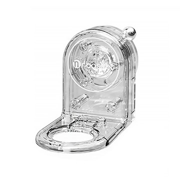 Nrbasket 吸盤沐浴掛架  82 x 60 x 103mm  透明色  1個