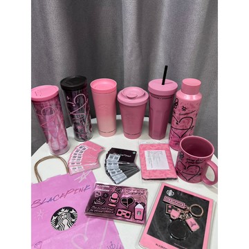 BLACK PINK X 星巴克 Starbucks 聯名 Rose杯 馬克杯 水杯 保溫瓶 水瓶 隨行卡