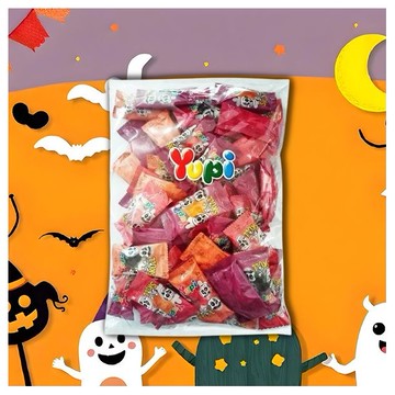 印尼 Yupi 呦皮~骷髏頭造型軟糖(525g) 量販包