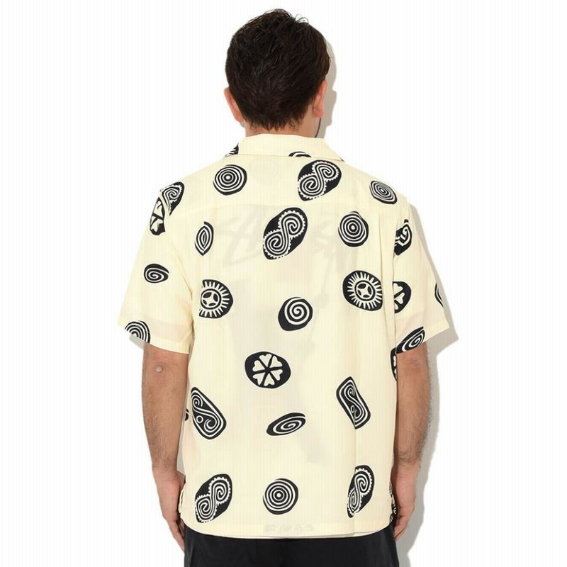 激安先着 Icon メンズ STUSSY 半袖 シャツ ステューシー Pattern stussy ( トップス