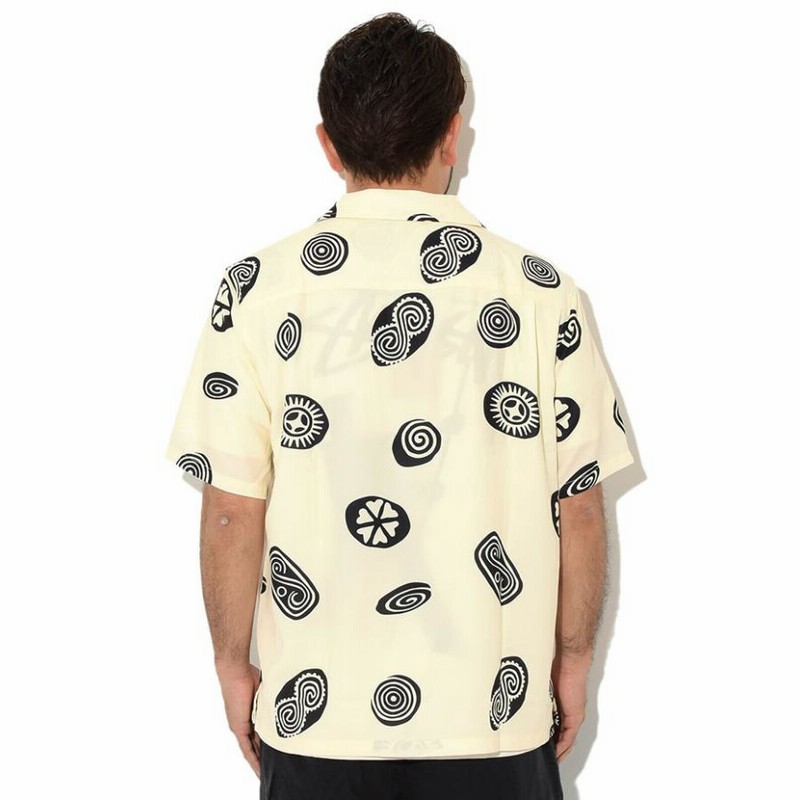 ステューシー シャツ 半袖 STUSSY メンズ Icon Pattern ( stussy shirt