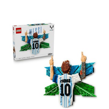 LEGO Editions 43018 Lionel Messi－慶祝時刻(梅西 居家擺設 禮物 玩具)