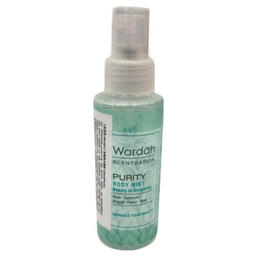 Wardah 峇里島身體香水噴霧 #Purity 100ml 清新持久 隨身香氛  1瓶