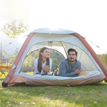 Aerogogo GIGA！一鍵全自動充氣雙人帳篷 180秒一人輕鬆搭帳