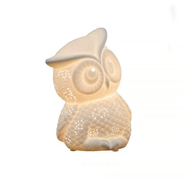 E14透光陶瓷桌燈 A19-9158-1