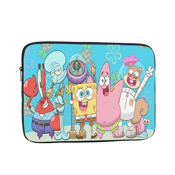 Spongebob SquarePants 10-17 英寸防震便攜式筆記本電腦保護套電腦套