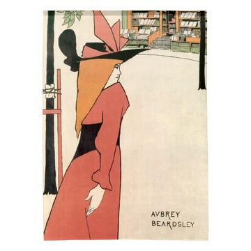 日本製【コスモ】長門簾《維多利亞世紀插畫-女人》