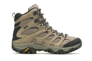 ├登山樂┤美國MERRELL Moab 3 apex mid waterproof 健行用運動男鞋 褐色 # ML037161