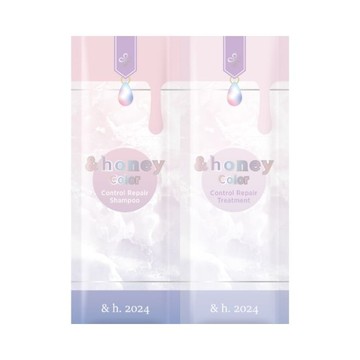 &honey Color炫彩護色修護洗潤旅行組 10ml+10g