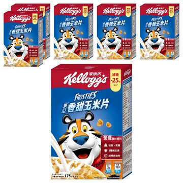Kellogg's 家樂氏 FROSTIES 東尼玉米片 香甜玉米片  175g  6盒