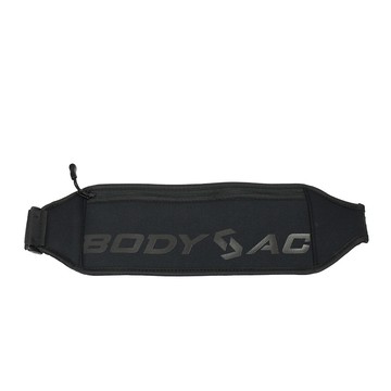 BODYSAC-黑色隨身扁腰包 b671