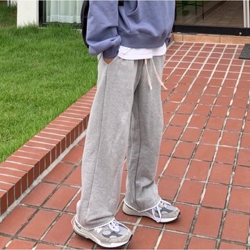 【APPAREL DESIGN】2.0不收邊闊腿棉長褲 長褲 棉褲 棉長褲 闊腿褲 落地褲 不收邊長褲 落地長褲