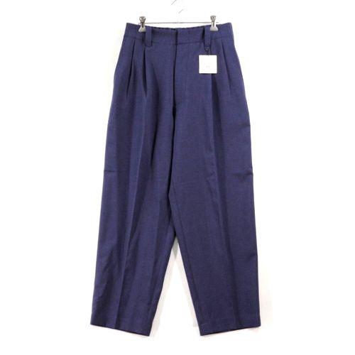 UNIQLO × MARNI 22SS ワイドフィットタックパンツ M パープル