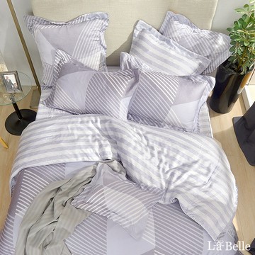 La Belle 天絲四件式防蹣抗菌吸濕排汗兩用被床包組-漫步珍藏 - 雙人150X186CM