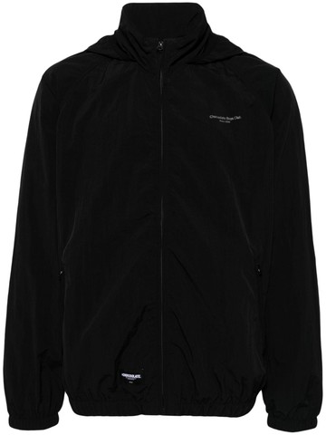CHOCOOLATE - logo-appliqué track jacket - men - Polyamide - S - Black