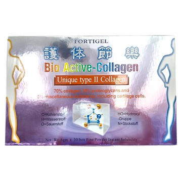 護体節樂 水解膠原蛋白 Set  Unique type II Collagen Fine Powder  30包  6g  1盒