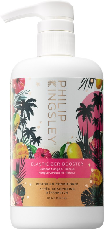 Philip Kingsley Elasticizer Booster Carabao Mango and Hibiscus Restoring Conditioner 500ml