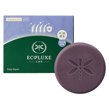 ECOLUXE 艾蔻斯 薰衣草B5洗髮餅  100g  1件