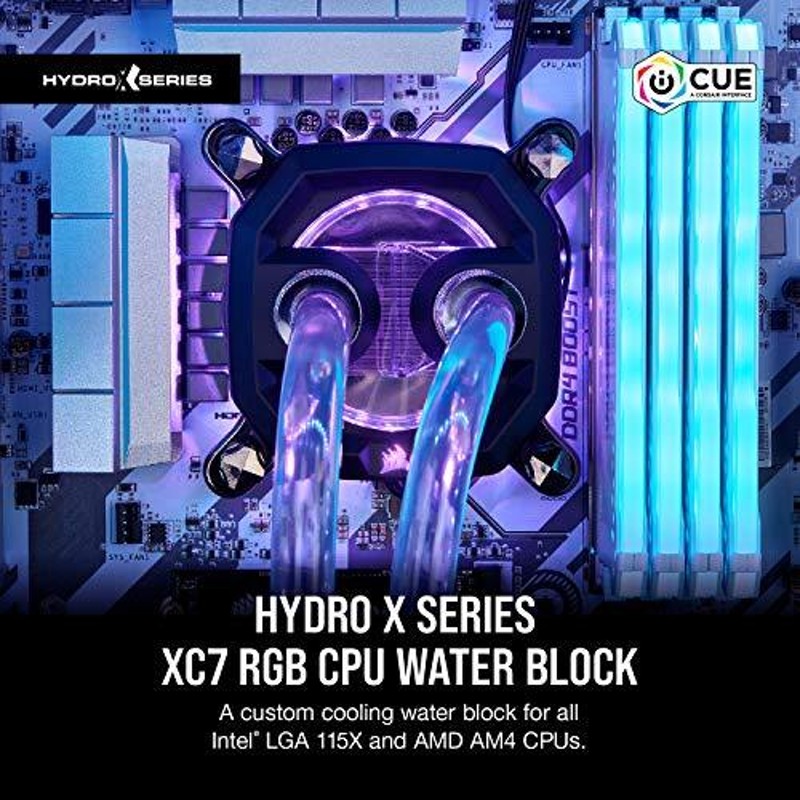 Corsair Hydro Xシリーズ XC7 RGB CPUウォーターブロック 個別に