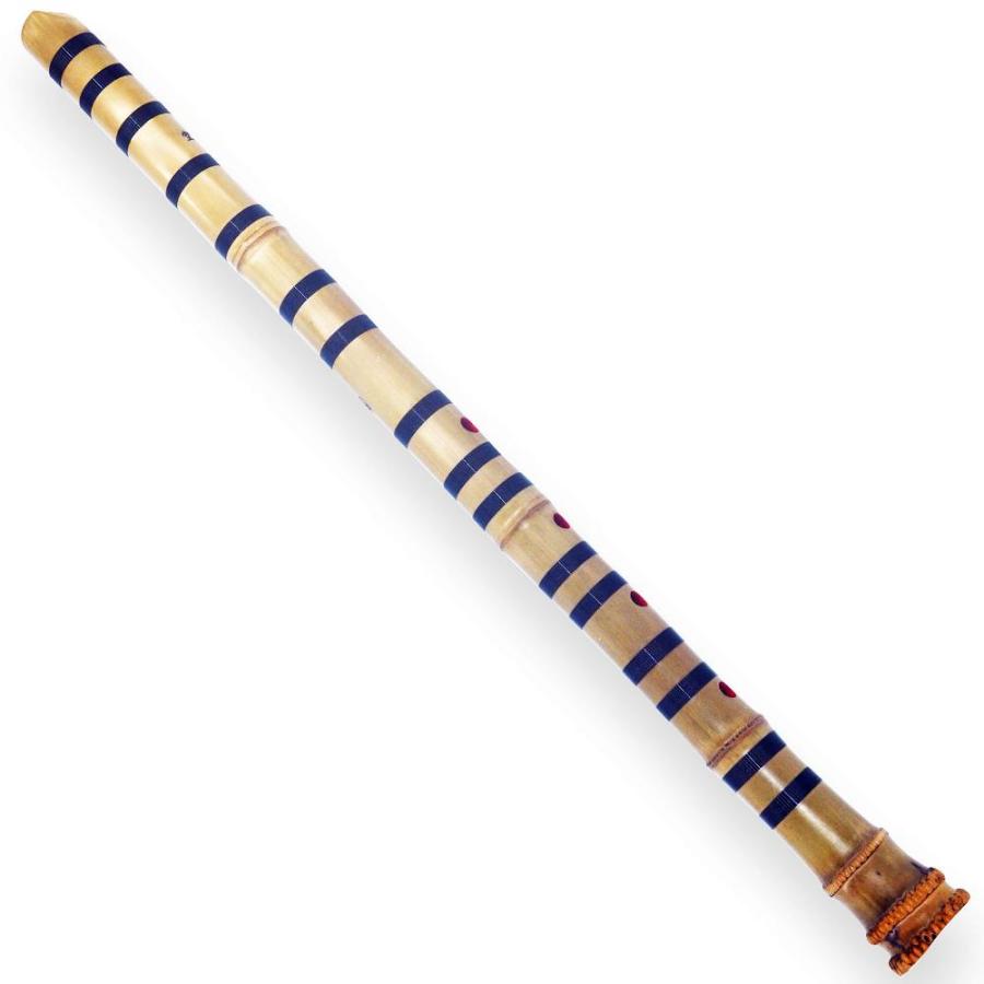 Kukyo Zen Shakuhachi Pentatonic end-blown flute with natura bell root. KINK