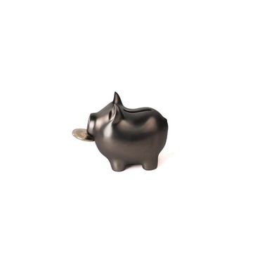GOLDENPIG | 招財金豬 捌 霧鎳黑