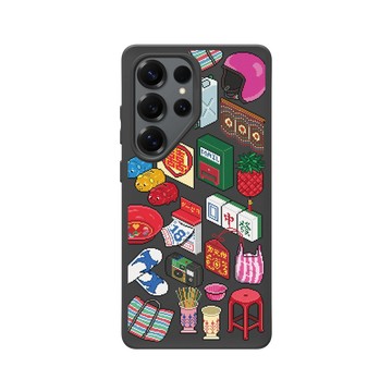 Galaxy S25 Ultra SolidSuit 黑 - 老屋顏 Old House Face - 像素百貨