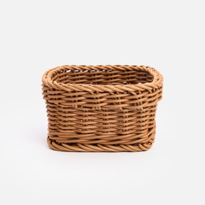 科德斯正方型小型置物籃w14(卡其)