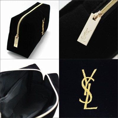 新品・希少！】非売品 サンローラン ノベルティ YSL ゼブラ バニティ