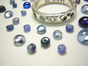 幸福藍蛋（b.egg）（藍鳥青藍鳥卵幸運戒指指環指環銀）