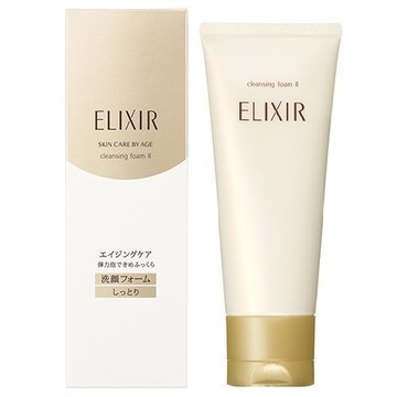 【ELIXIR 怡麗絲爾】 彈潤洗面乳 滋潤型 145g (資生堂公司貨) ★七彩美容百貨｜【滿額領券再折 APP下單點數10%】專櫃保養彩妝 品牌香氛